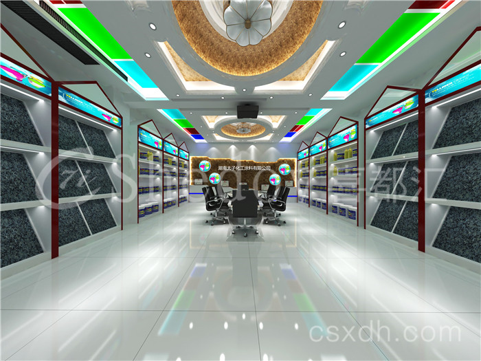 汉寿油漆展厅