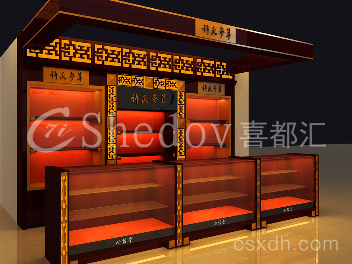 医药保健展柜
